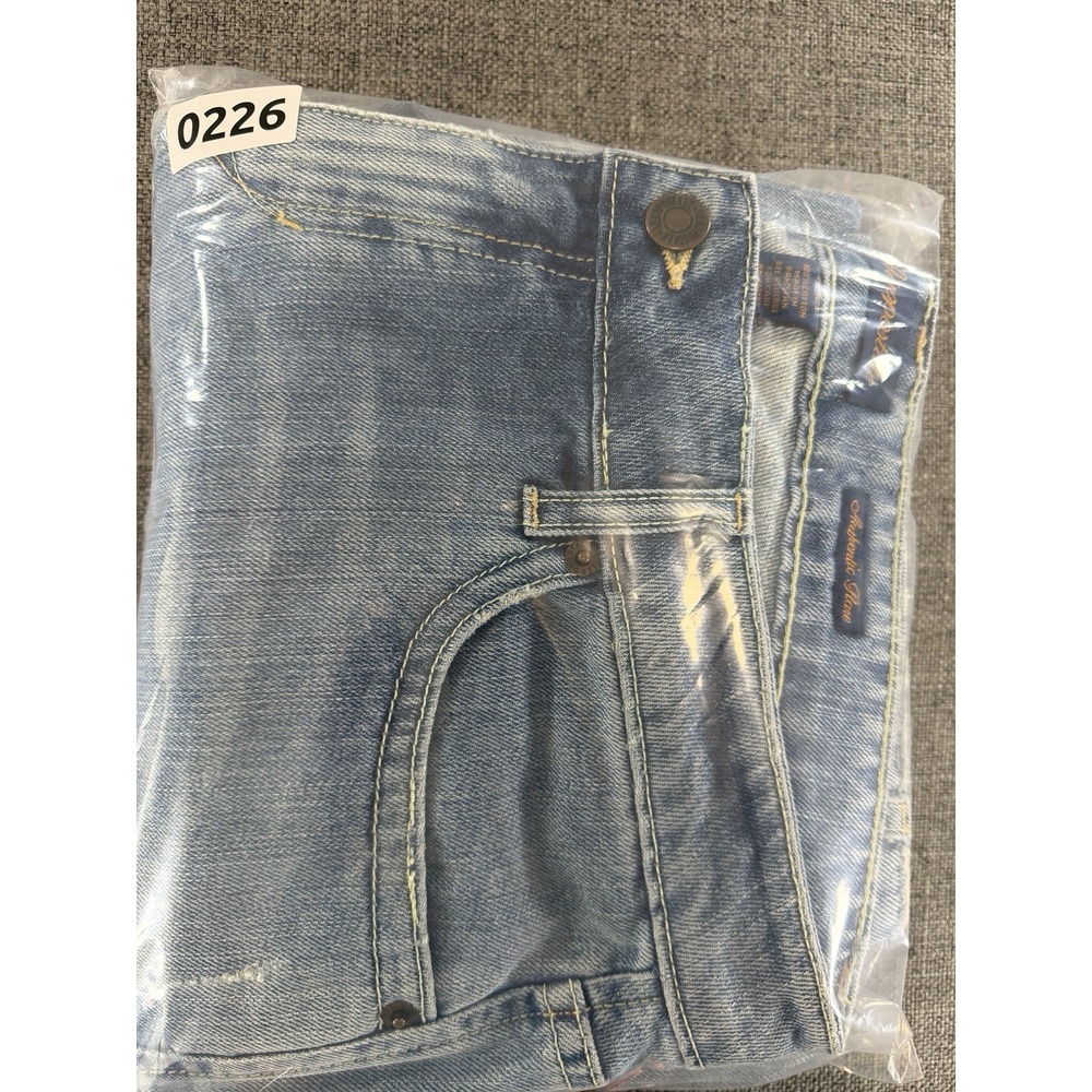 Aeropostale Authentic‎ Flare Jeans Women's 11/12L Distressed Light Wash Y2K - Picture 9 of 9